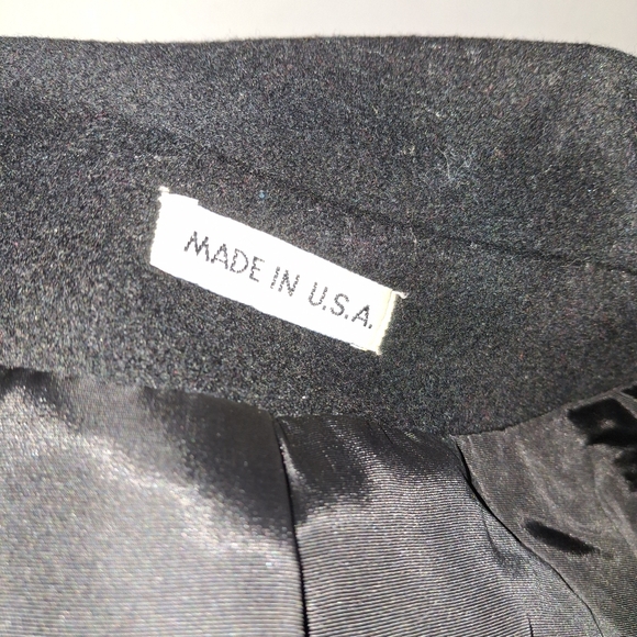 Charles Klein- 100% Wool- Long Winter Coat/ W Sz Medium - Picture 9 of 14